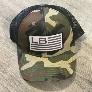 Luke Bryan LB Camo Patch Trucker Mesh Hat Concert